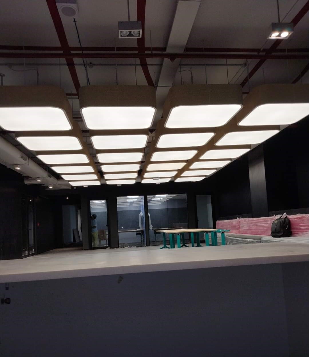 Translucent Grid Image